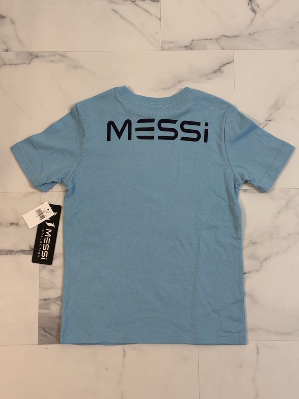 ⚽️Messi⚽️ Kids Light Blue Short Sleeve Tee